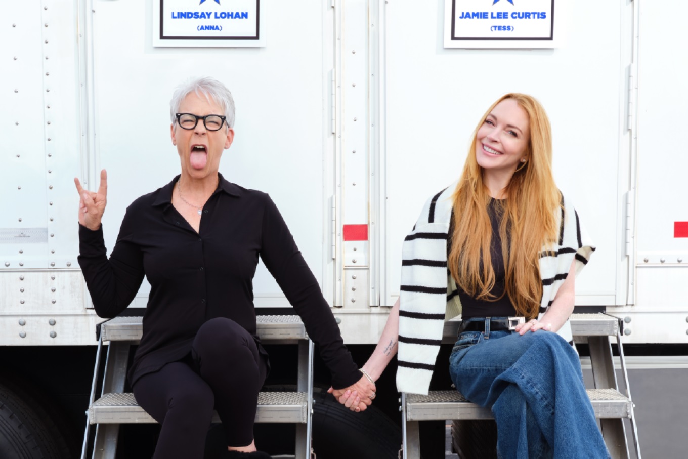 کلیپی از پشت صحنه فیلمبرداری قسمت دوم فیلم محبوب Freaky Friday منتشر شد